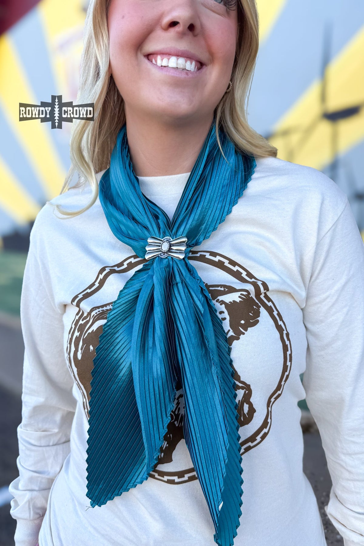 Pasadena Pleated Wild Rags