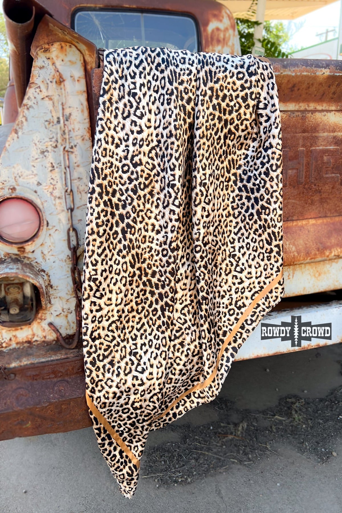 Rowdy Crowd Clothing — Liberty Leopard wild rag