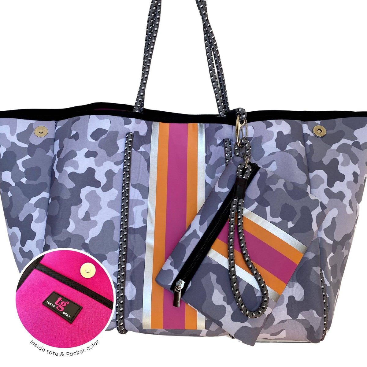 The Olivia Neoprene Tote | shoptaylorgray