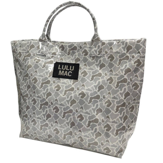 Lulu Mac Tote Bag — White Camo