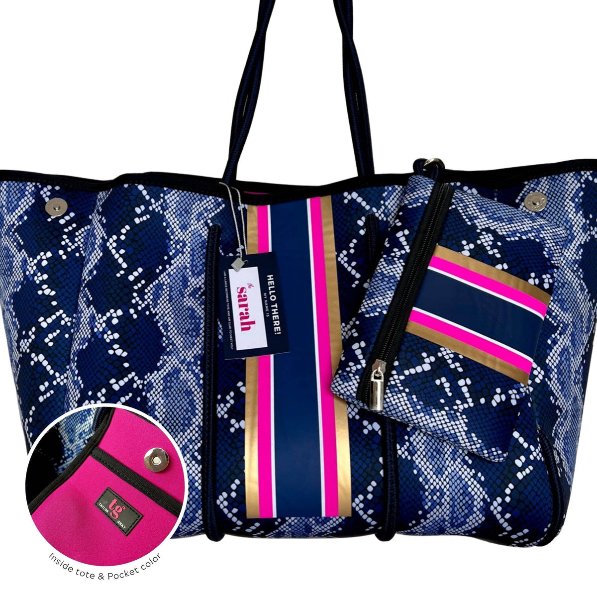 The Sarah Neoprene Tote | shoptaylorgray