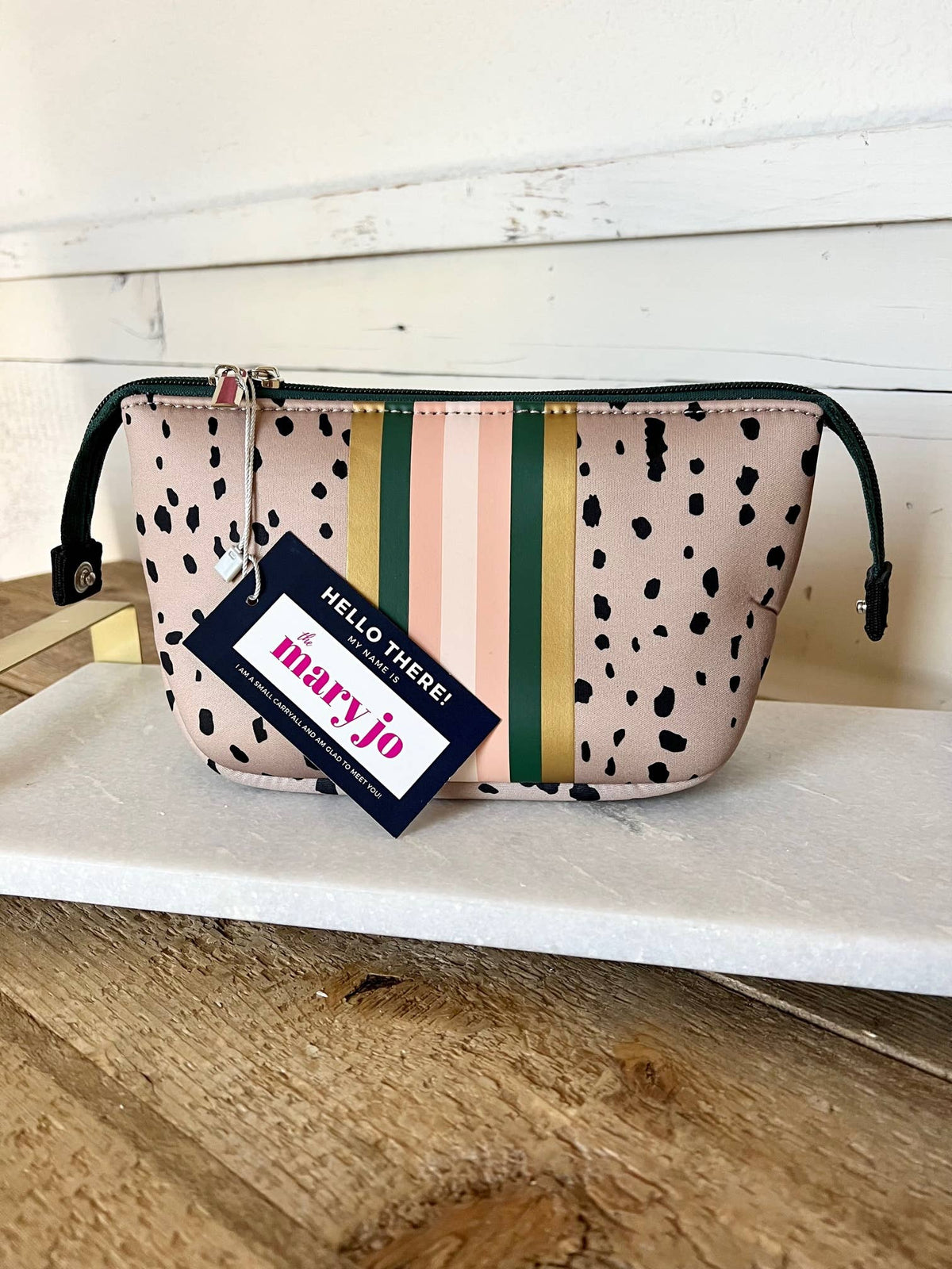 The Mary Jo Small Neoprene Makeup Bag | shoptaylorgray