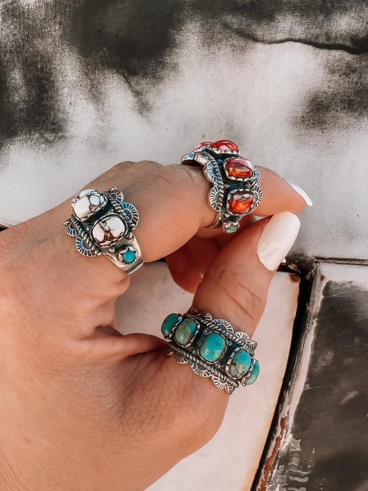 Wildest Dreams Sterling Silver Ring — Turquoise