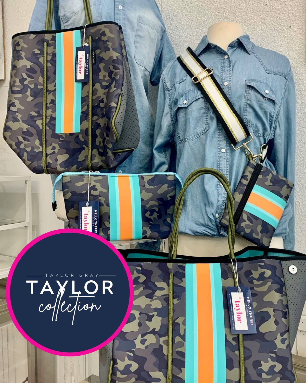 The Taylor Neoprene Tote | shoptaylorgray