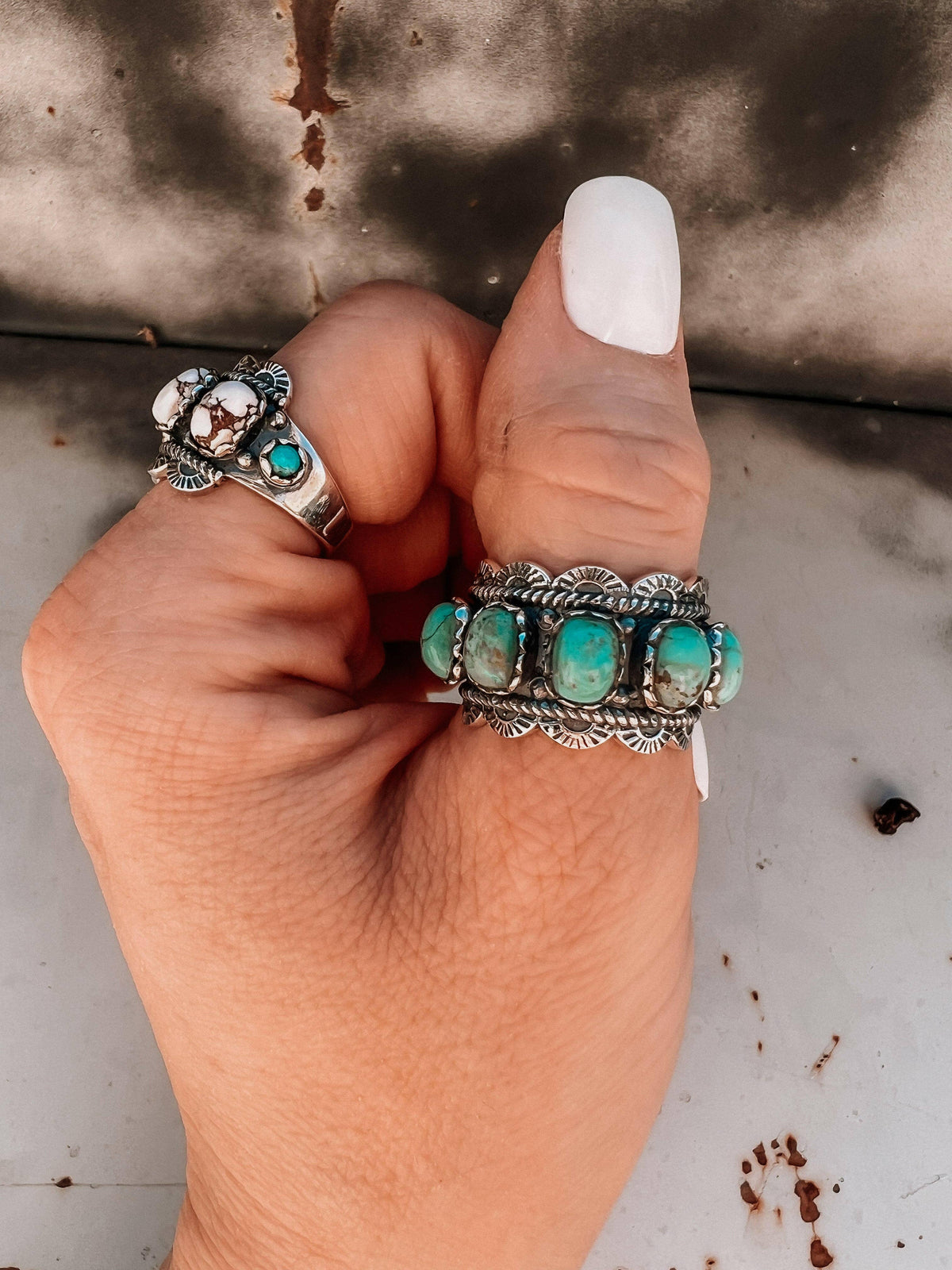 Wildest Dreams Sterling Silver Ring — Turquoise