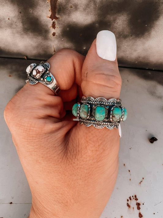 Wildest Dreams Sterling Silver Ring — Turquoise