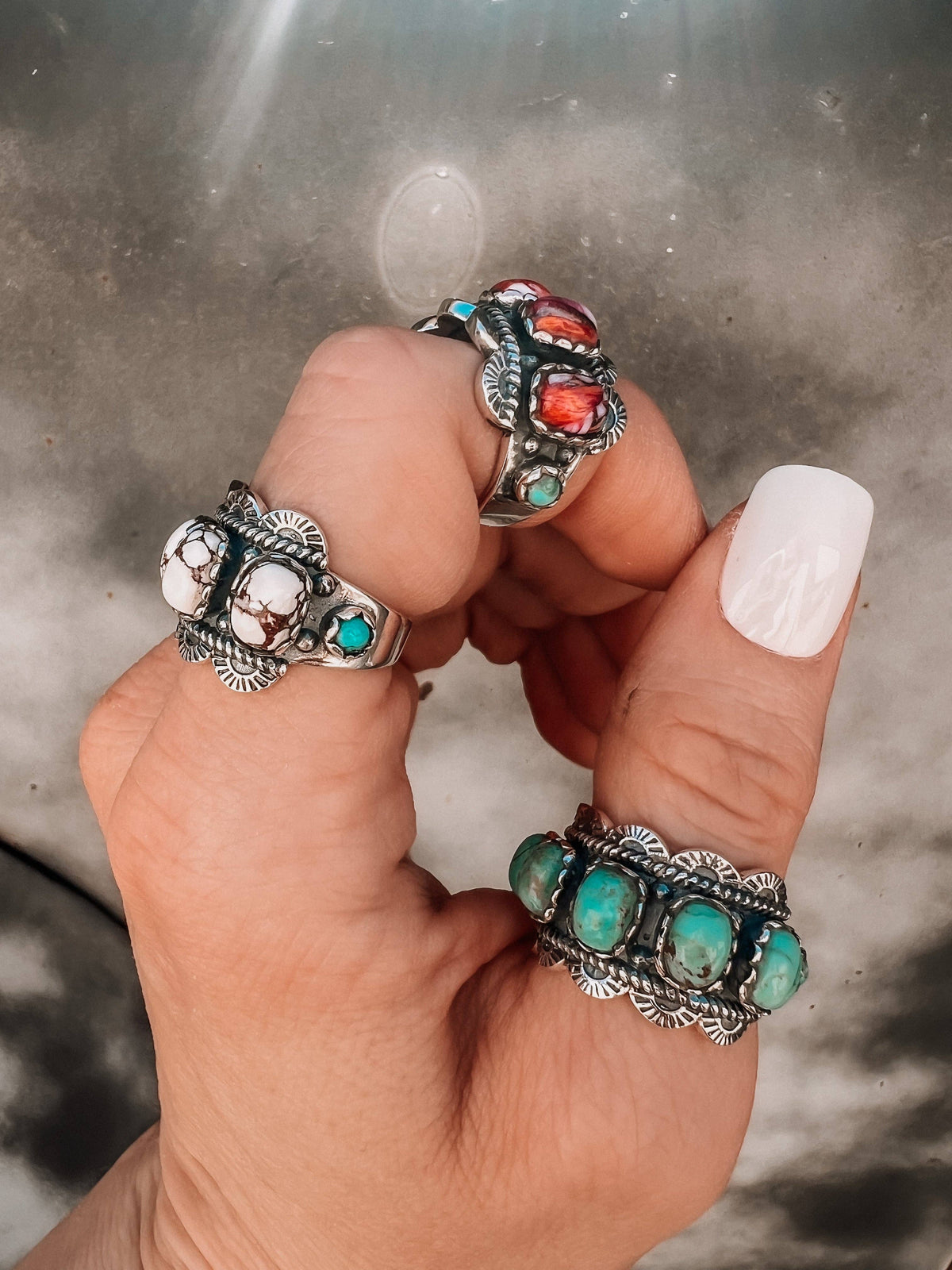 Wildest Dreams Sterling Silver Ring — Turquoise