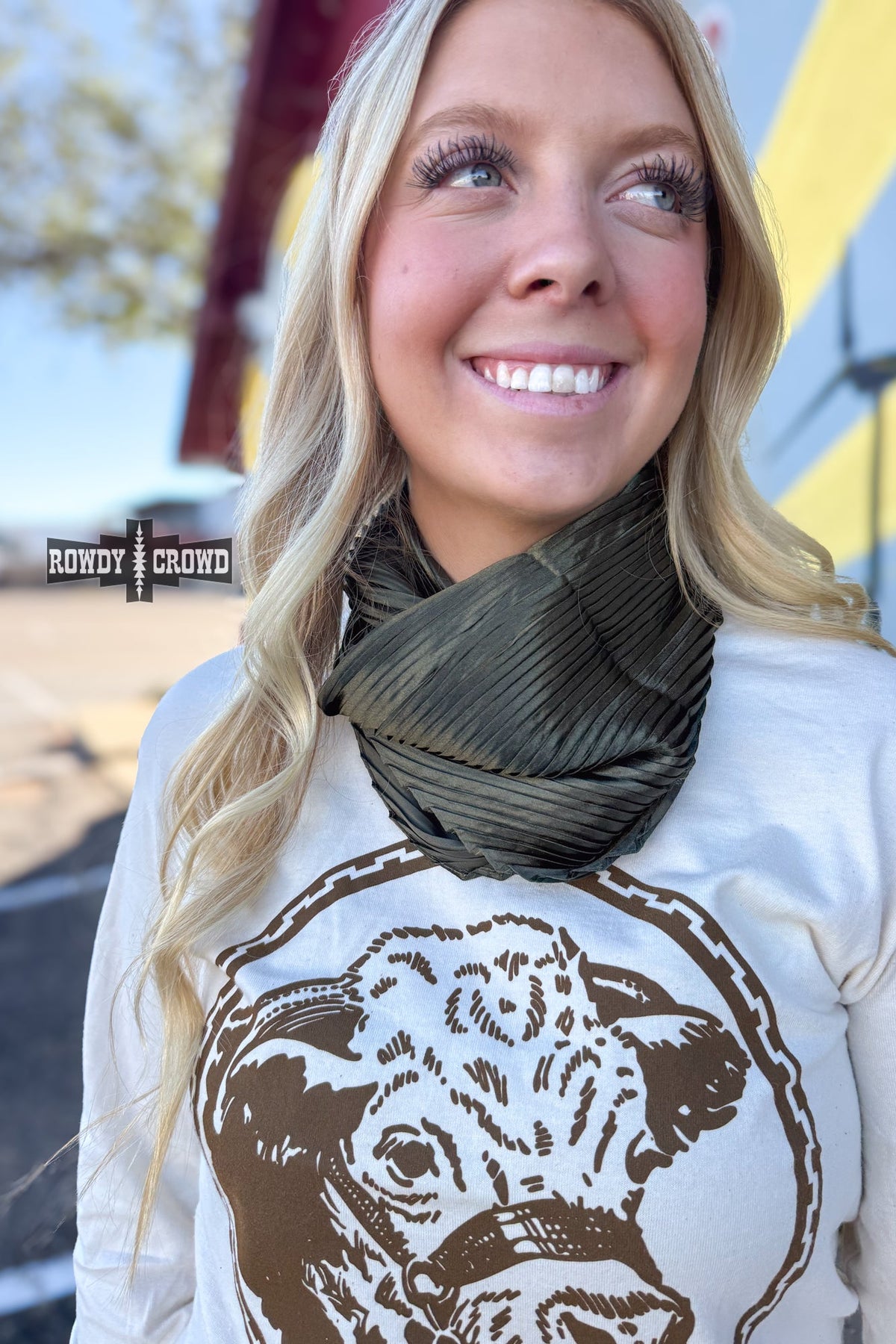 Pasadena Pleated Wild Rags
