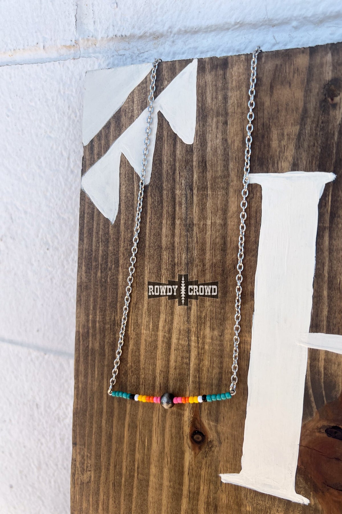 Buck Off Bar Necklace