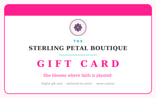The Sterling Petal Boutique Gift Card