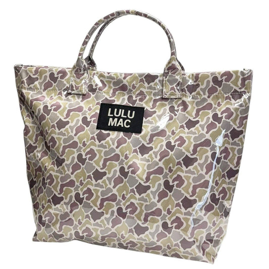 Lulu Mac Tote Bag — Light Camo