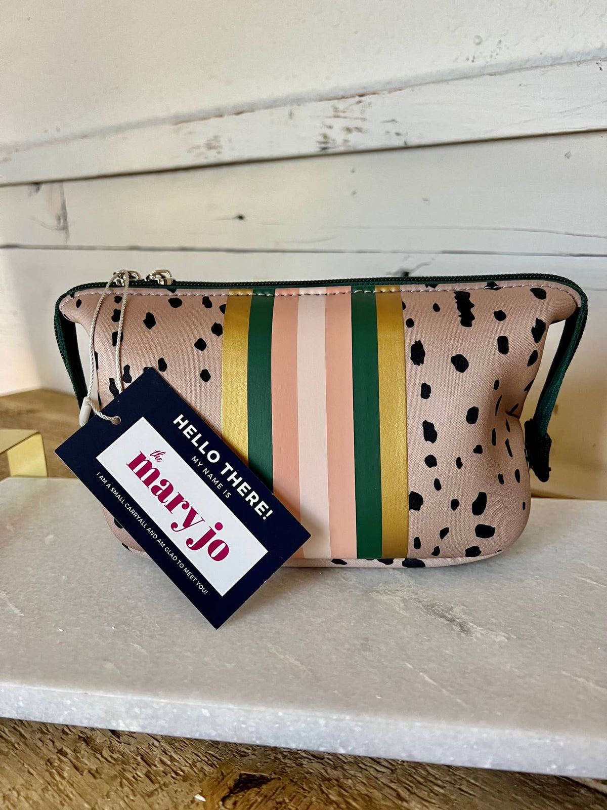 The Mary Jo Small Neoprene Makeup Bag | shoptaylorgray