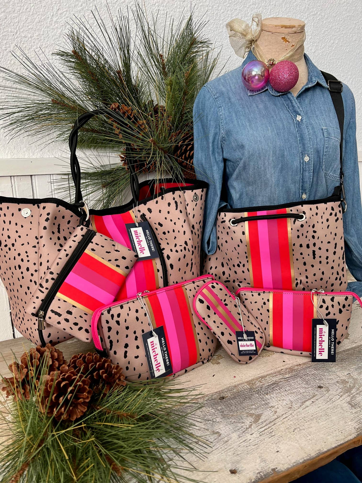 The Michelle Neoprene Tote | shoptaylorgray