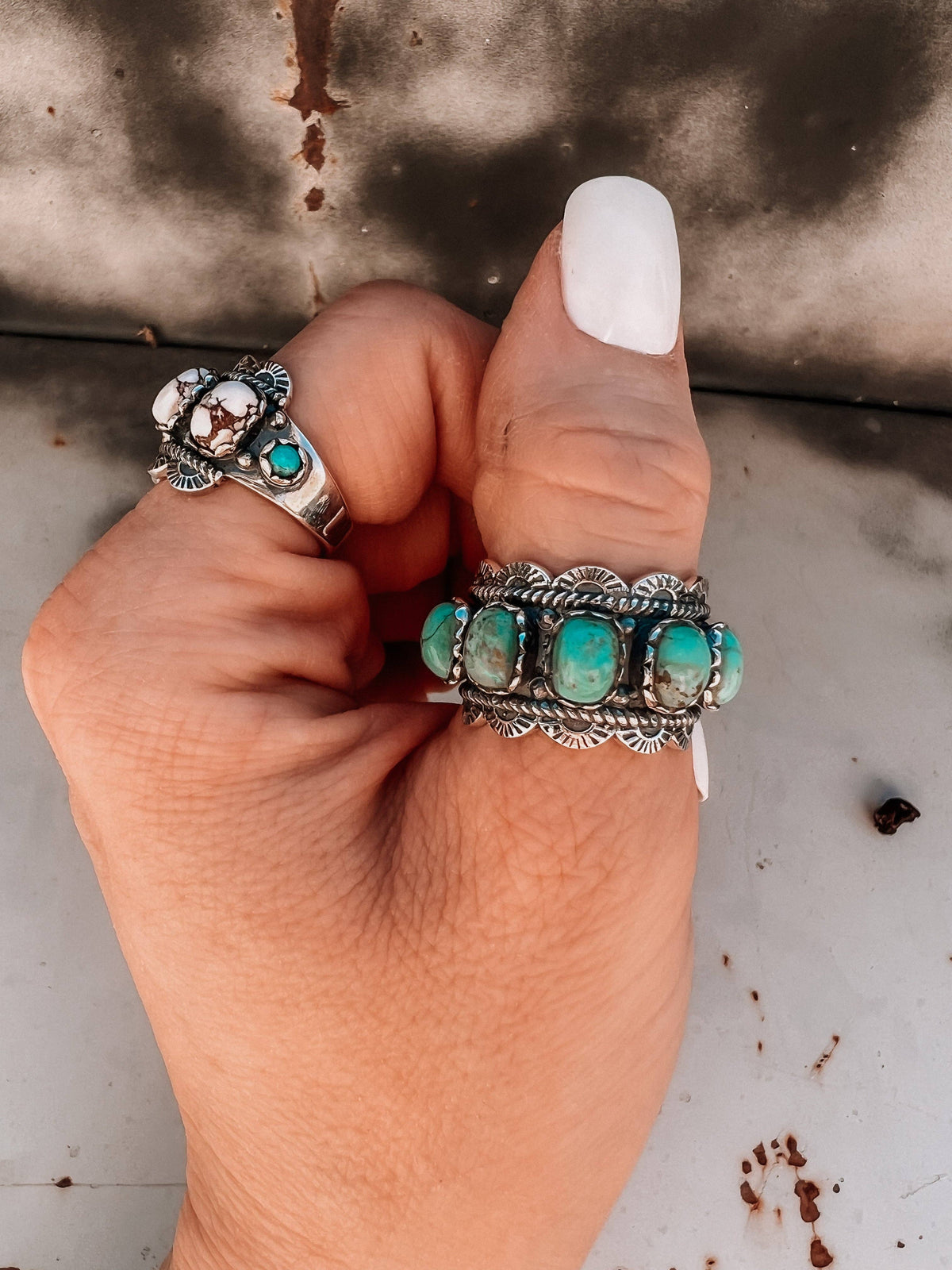 Wildest Dreams Sterling Silver Ring — Turquoise